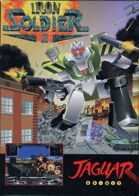 Iron Soldier 2 Jaguar CD  box art